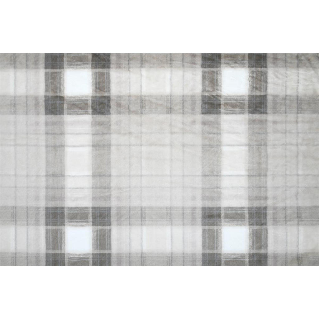 Thumbnail - Plüschdecke, Grau, Textil, 160x130 cm, Wohntextilien, Decken, Kuscheldecken