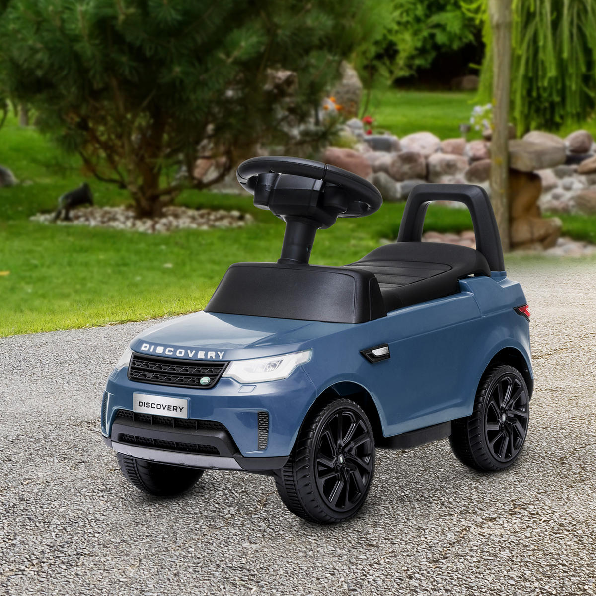 ELEKTRO Kinderauto 6V, Musik, Hellblau - Hellblau, Kunststoff/Metall (65/43/40cm) - AIYAPLAY