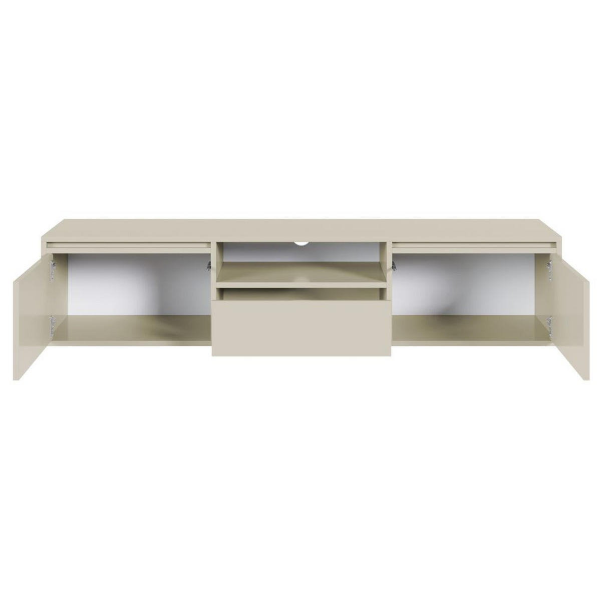 TV-HÄNGEBOARD Evo Graubeige 154 cm - Greige, Holzwerkstoff (154/32.4/39cm) - Selsey