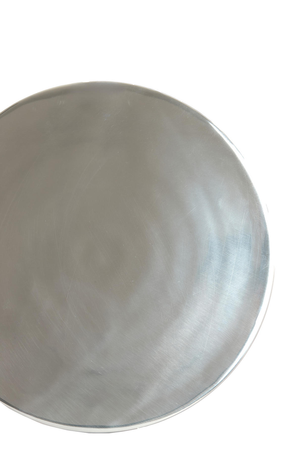 BEISTELLTISCH Leova Grau Ø35/45 cm - Grau, Metall (35/35/45cm) - Light & Living