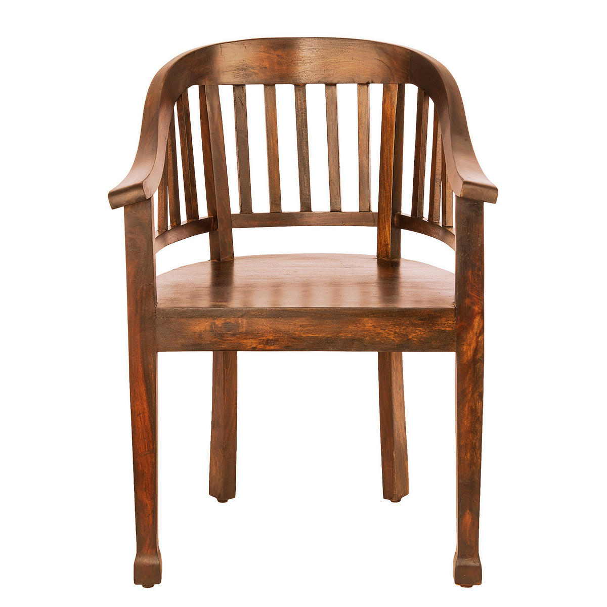 STUHL Hopkins - Braun, Holz (55/81/54cm) - Butlers