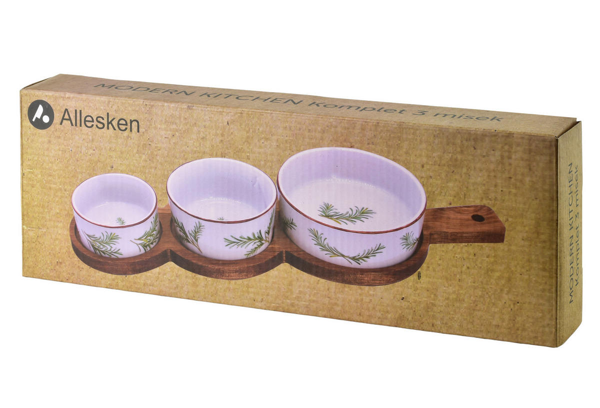 SERVIERSCHALEN Modern Kitchen Weiß 35/12/4.5 cm Porzellan - Weiß, Keramik (12/4.5/35cm) - Mondex