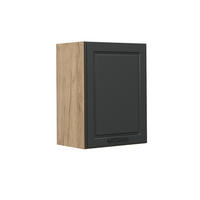 HÄNGESCHRANK R-Line Anthrazit Landhaus 45 cm - Honigeiche/Anthrazit, Holzwerkstoff (45/60/31cm) - Vicco