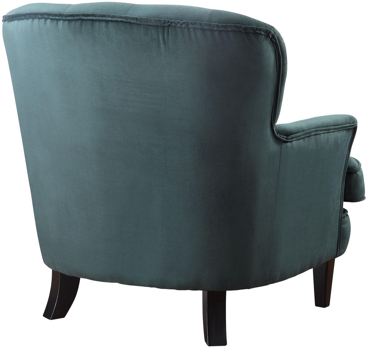 SESSEL Leo Samt grün - Grün, Textil (82/88/83cm) - ATLANTIC home collection