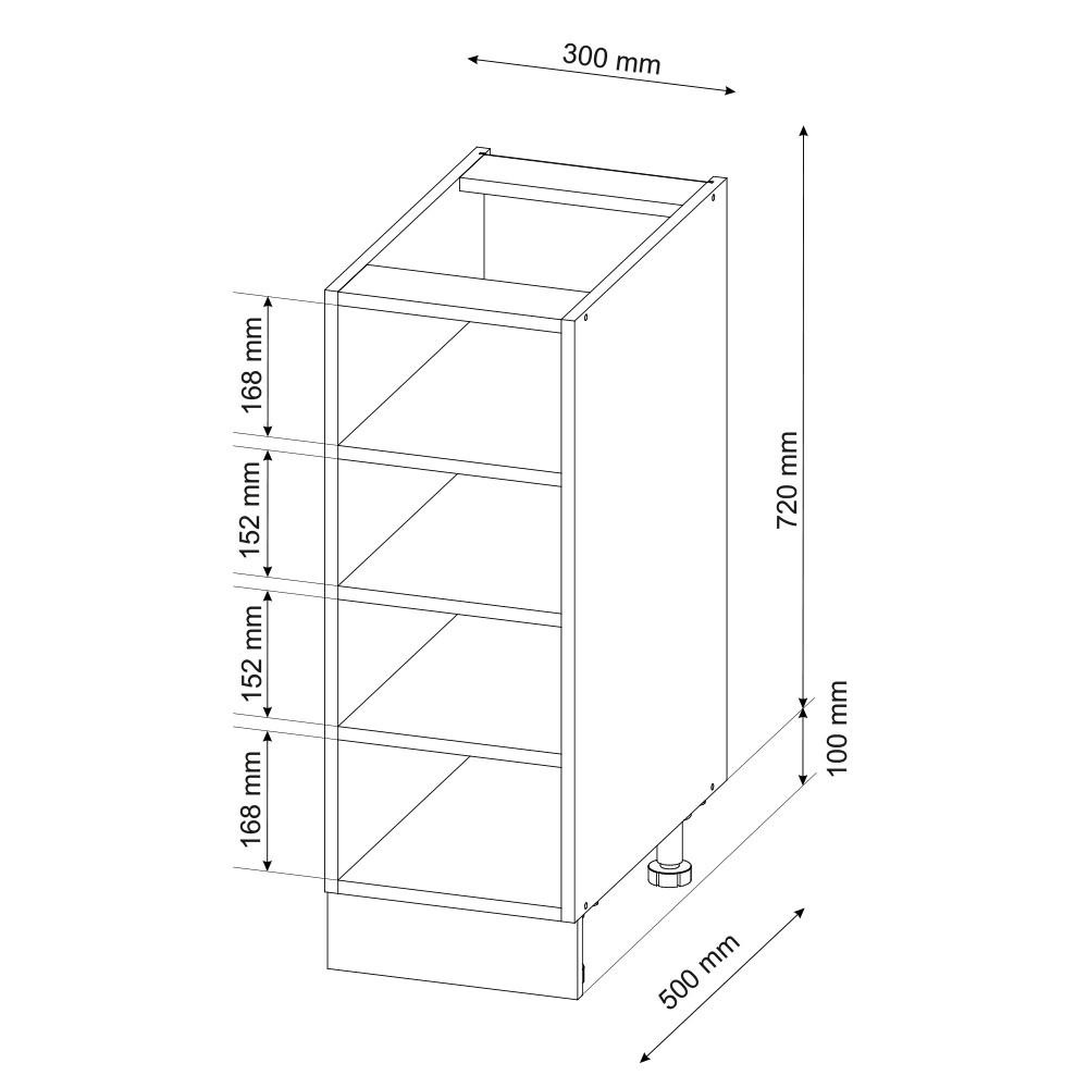 Thumbnail - Vicco Midischrank, Weiß, Weiß, Holzwerkstoff, 4 Fächer, Rechteckig, 30x82x50 cm, Badezimmer, Badezimmerschränke, Midisch...