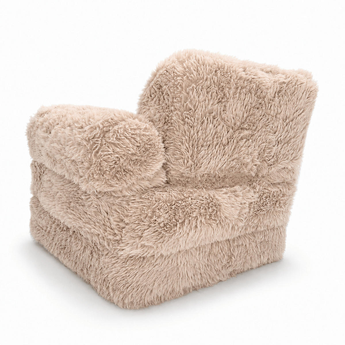 KINDERSESSEL Mammoth modular - Sandfarben, Textil (60/24/60cm) - MeowBaby