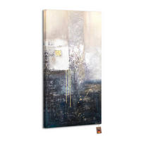 GEMÄLDE Fragmente auf Keilrahmen 100x50 cm - Blau, Holz (100/50cm) - YS-art gallery