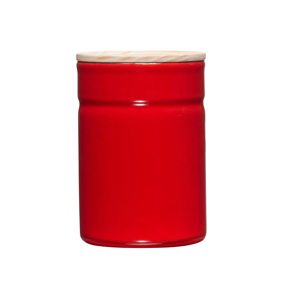 TEEBEHÄLTER Rot 8/8/12 cm R2172213 - Rot, Holz (8/12/8cm) - Riess