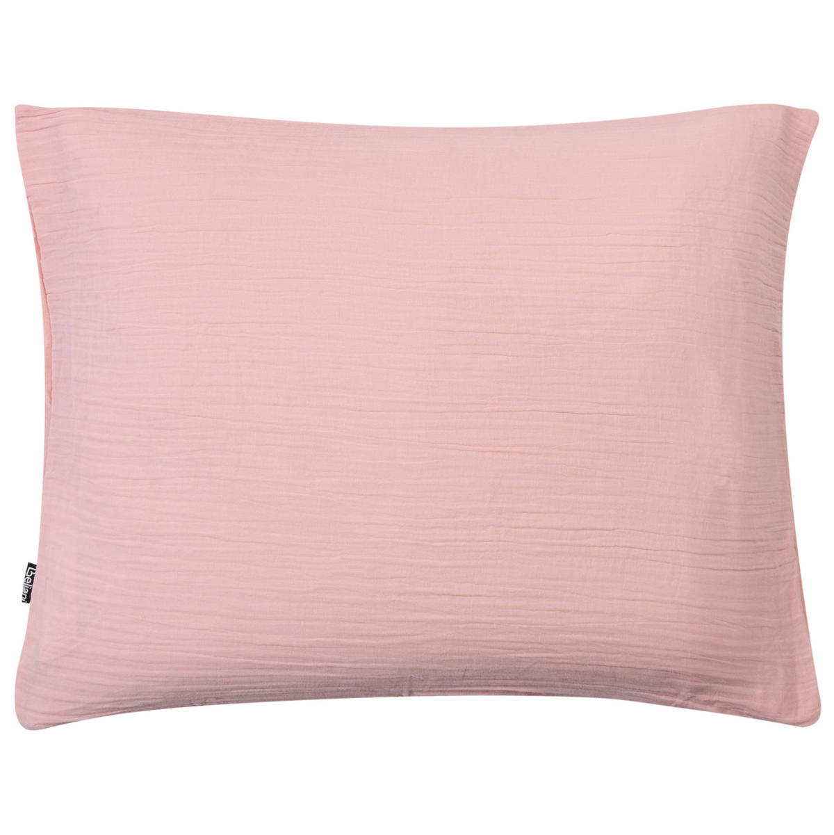 BETTWÄSCHE-SET 150/200 cm Baumwollmusselin Pastellrosa Sumner - Pink, Textil (150/200cm) - Beliani