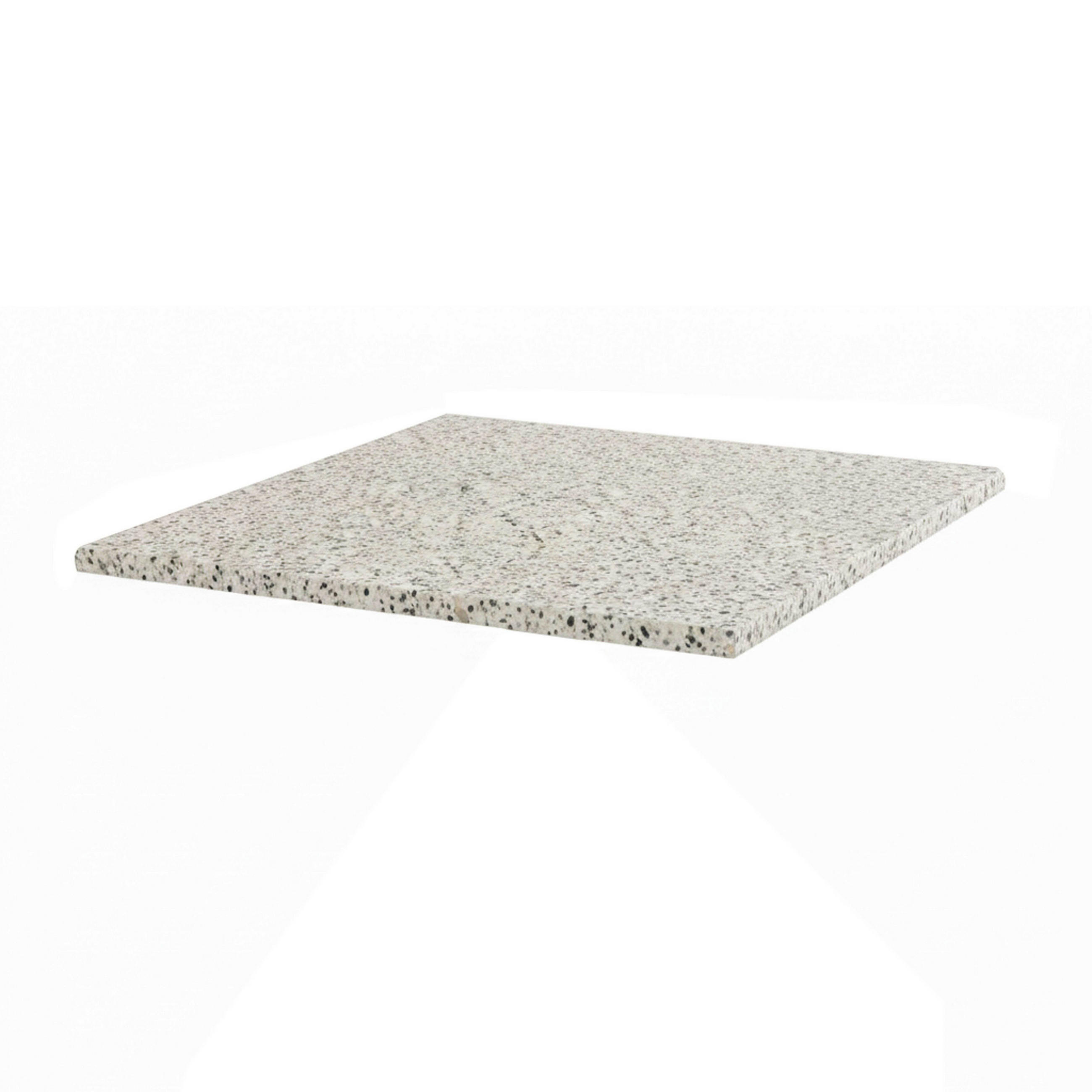 Oviala Tischplatte Grau 60x2x60 cm