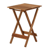 GARTENTISCH Lodge - Akaziefarben, Holz (30/38/51cm) - Butlers