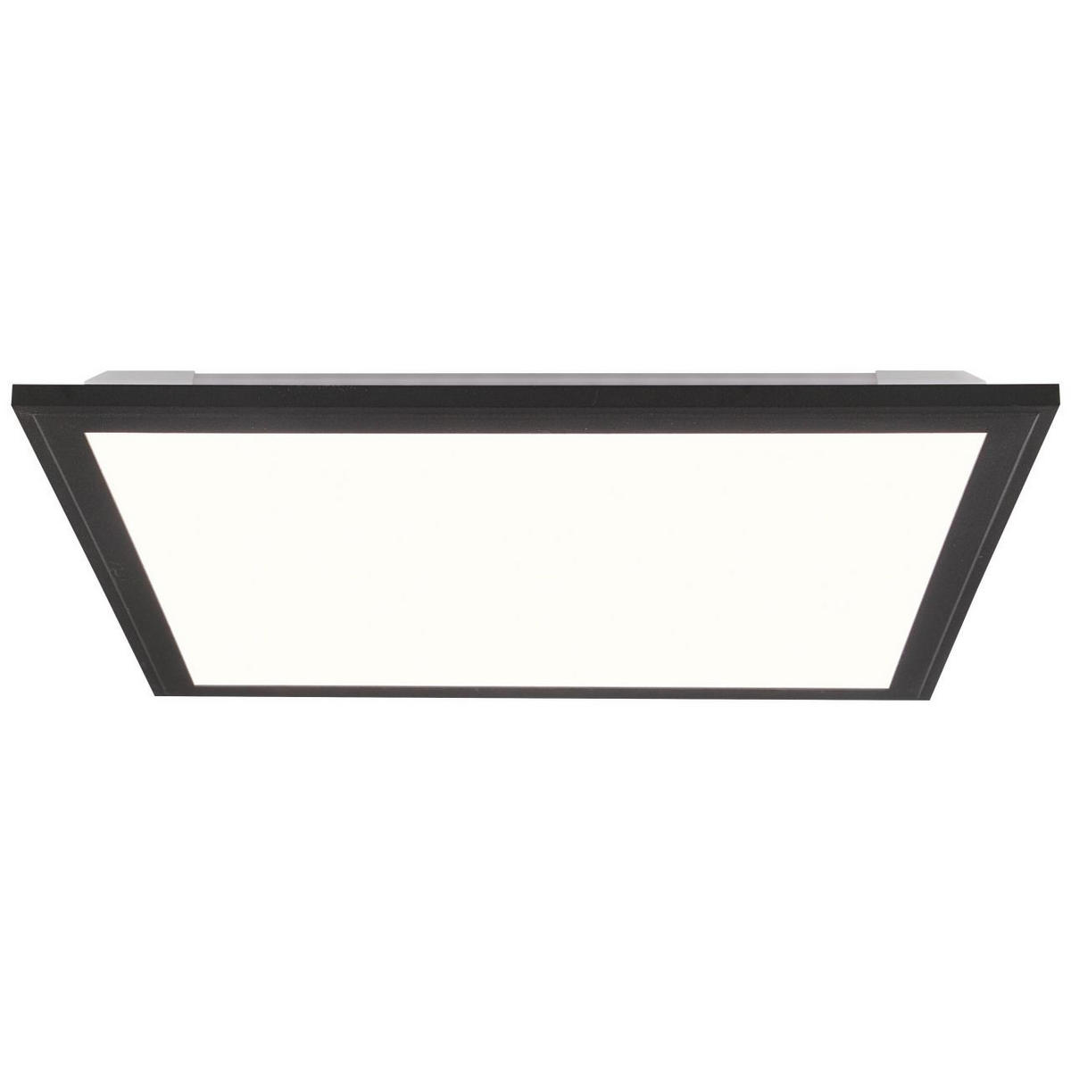 DECKENAUFBAU-PANEEL Allie G96946/76 - Schwarz, Metall (39.6/39.6/5.3cm) - Brilliant