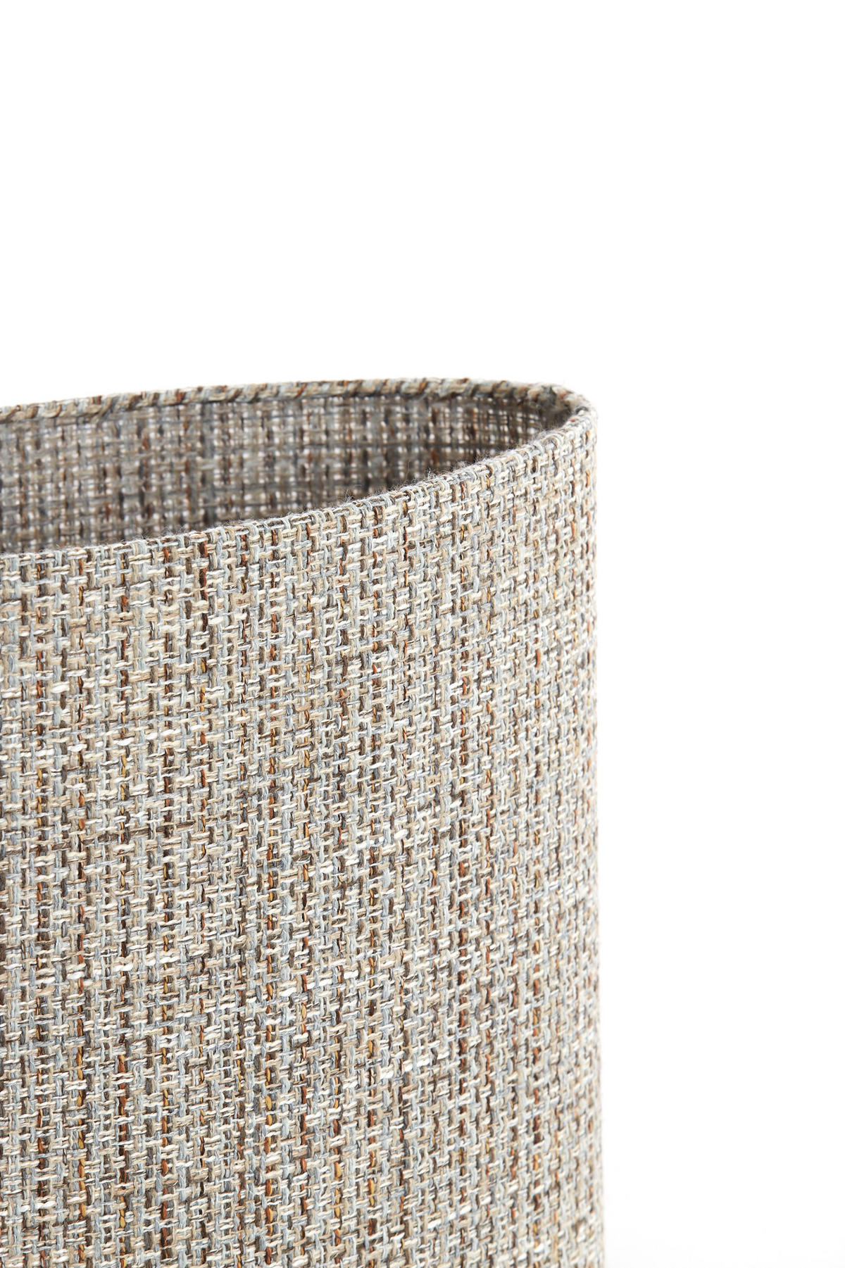 LAMPENSCHIRM Okavi Braun 38/17.5/28 cm - Braun, Textil (38/17.5/28cm) - Light & Living