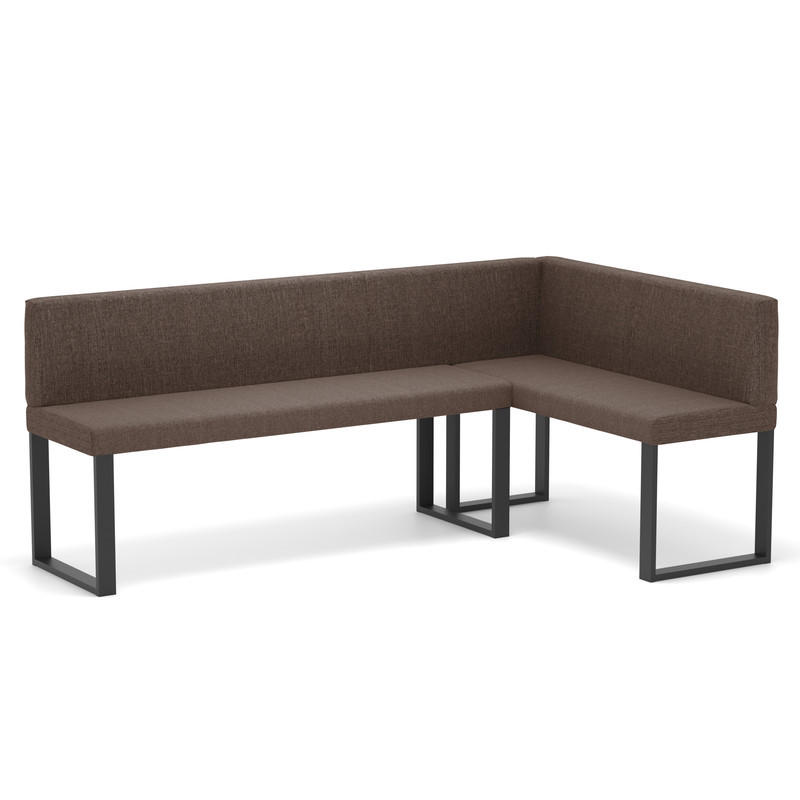 Idohome Eckbank Braun 196x142 cm
