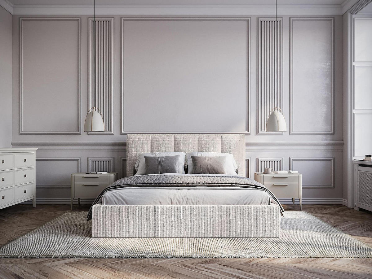 BETT mit Bettkasten - 2 -Sitzer - Polyester - taupe - KILACLO - Braun, Textil (213/190cm) - Vente-Unique