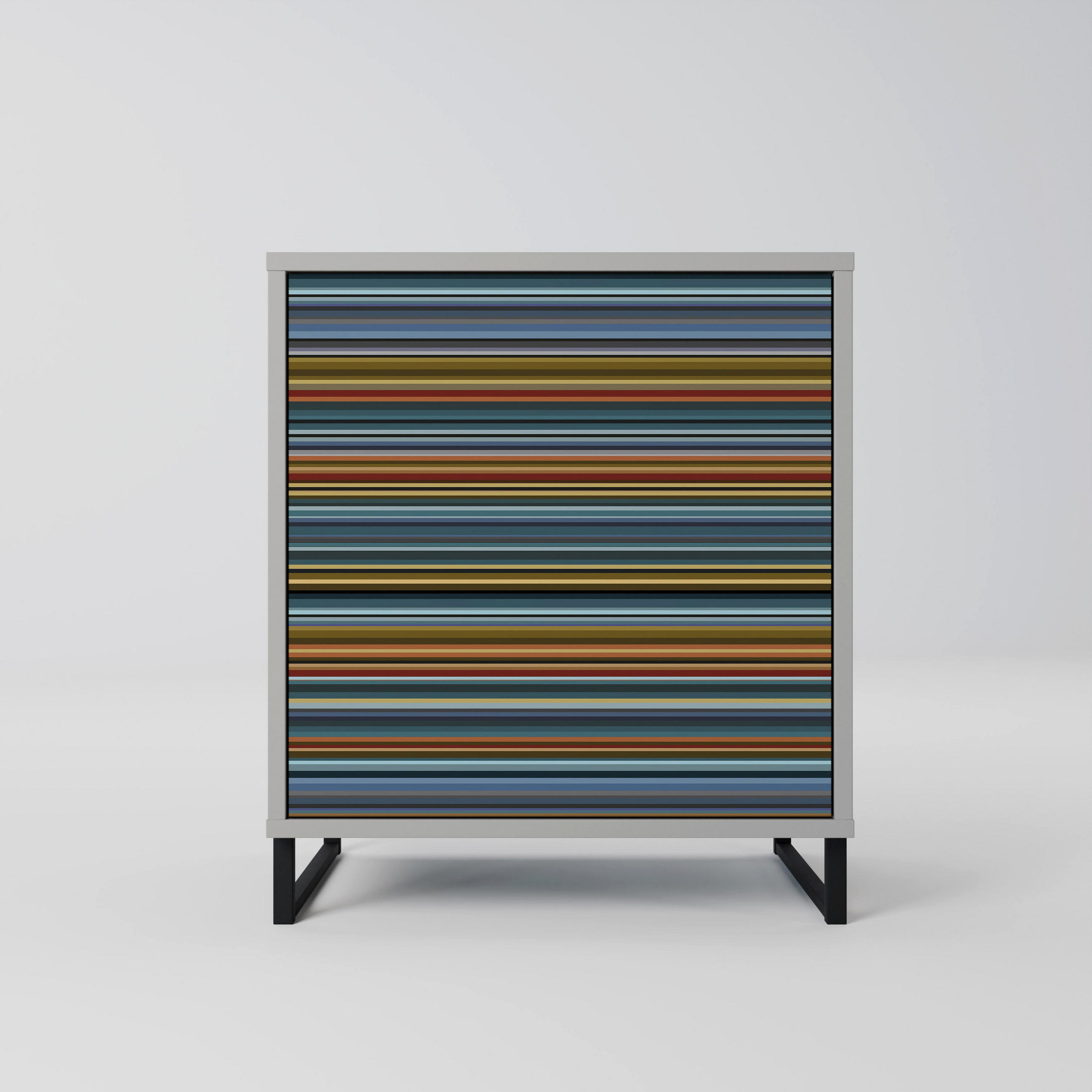 SpaceRebels Sideboard Grau 57.5x67.5x42 cm