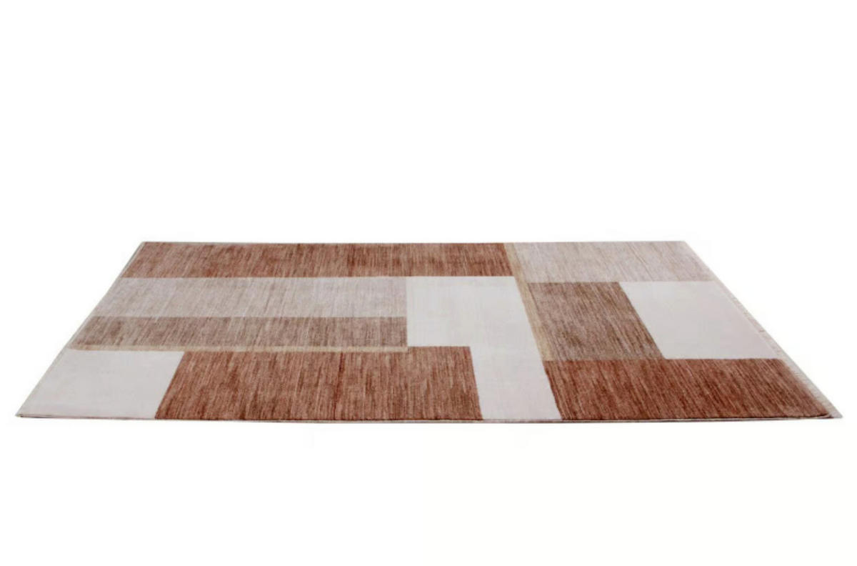 TEPPICH modern Flachgewebe MORY Rot 160 x 240 cm - Rot, Textil (160/240cm) - Novatrend