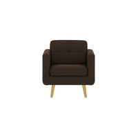 SESSEL Brest-Malmo 28 - Braun, Holz/Textil (80/84/81cm)