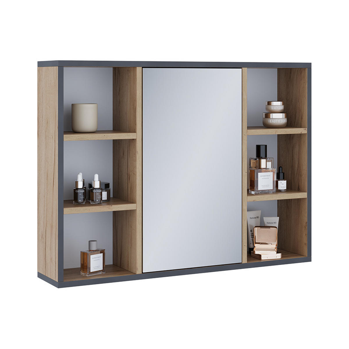KOUPELNOVÁ ZRCADLOVÁ SKŘÍŇKA Stephan Zlatý mocný dub - medově dubová, kompozitní dřevo (80/59.2/16.8cm) - Vicco