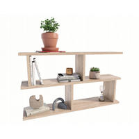 WANDREGAL LUNA 2 Versionen Sonoma Eiche 85/18/49,4 cm - Sonoma Eiche, Holzwerkstoff (85/49.4/18cm) - Matkam Möbel