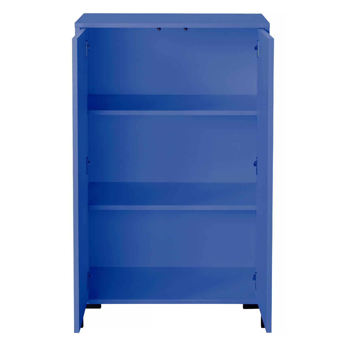 AUFBEWAHRUNGSMÖBEL Multifunktionales in Blau VERNER - Blau, Holzwerkstoff (40/123/75cm) - RNT By Really Nice Things