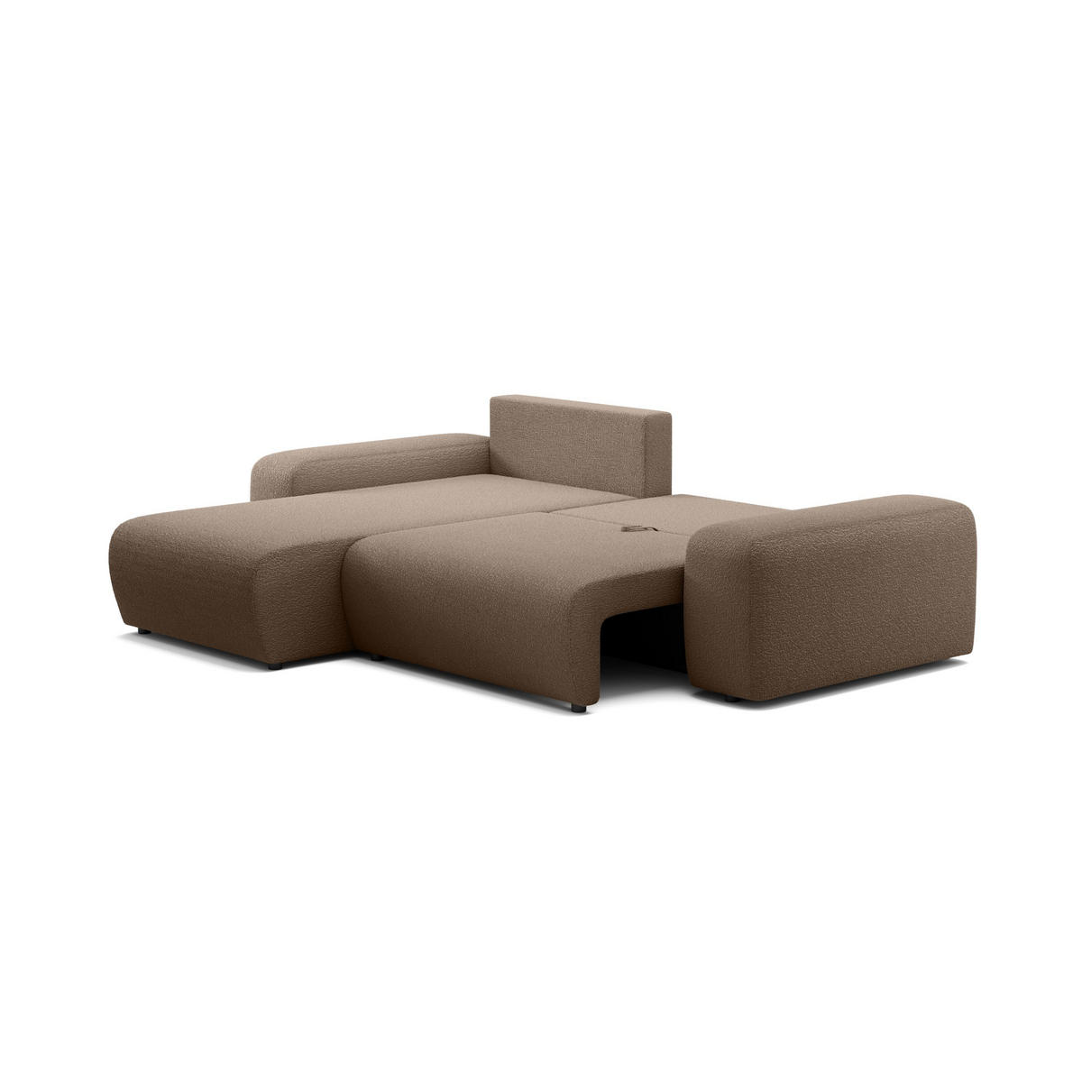 ECKSOFA Bornim Universelle Brown (Anthology 4) - Braun, Textil (294/185cm) - Fedve