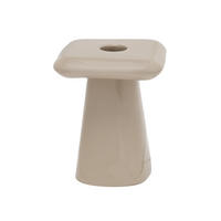 KERZENHALTER Roca Grau 9/9/11.5 cm - Grau, Metall (9/11.5/9cm) - Present Time