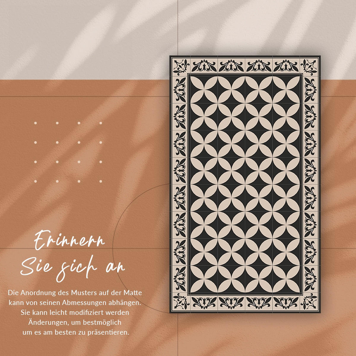 VINYL TEPPICH 150x225 cm Portugiesische Kacheln - Blau, Kunststoff (150/225cm) - TULUP