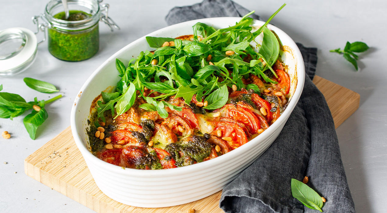 XXXLecker-Low-Carb-Tomate-Mozzarella-Auflauf