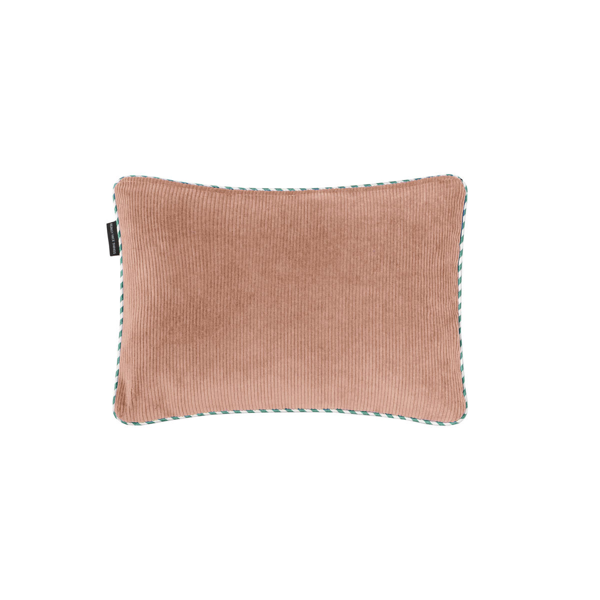 CORDKISSEN wendbares mit zweifarbiger Verzierung 50/35 cm Rosa CORDUROY - Rosa, Textil (50/35/8cm) - RNT By Really Nice Things