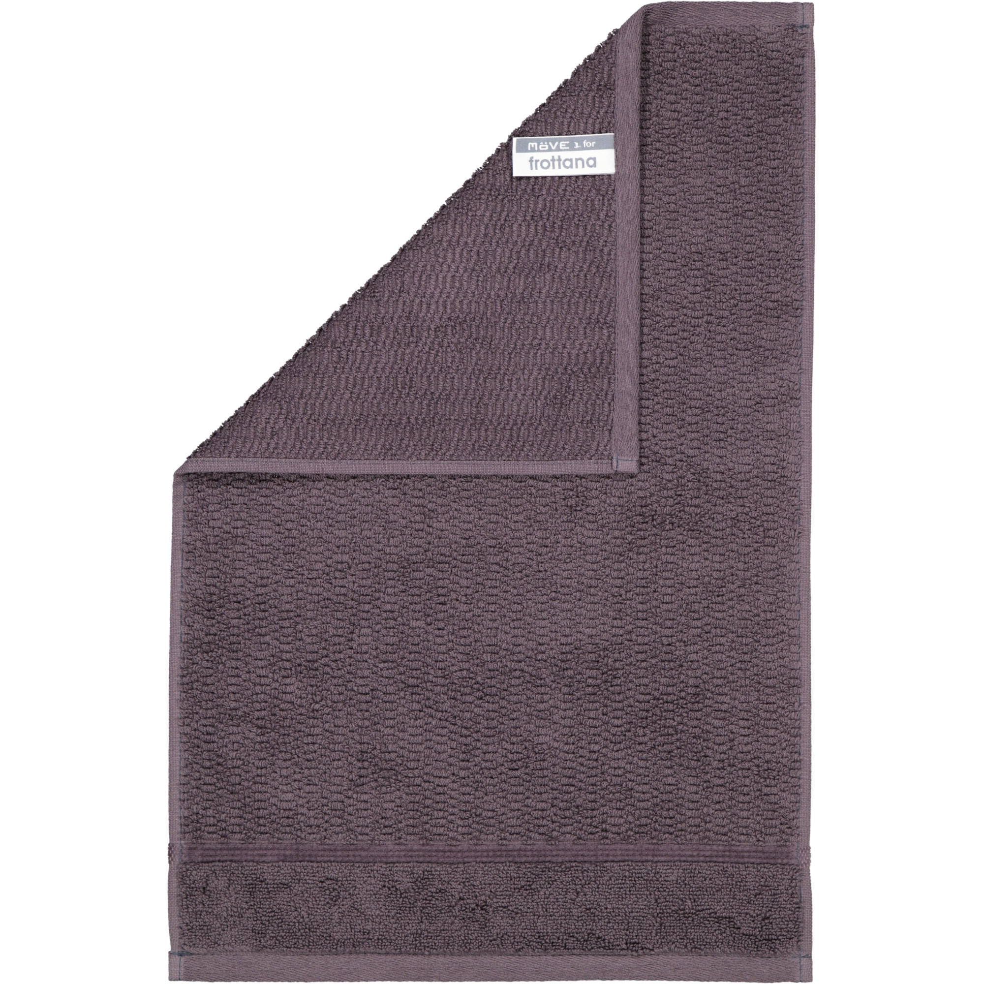HANDTÜCHER PEARL GRAPHITE - 843 - Grau, Textil (30/50cm) - Frottana