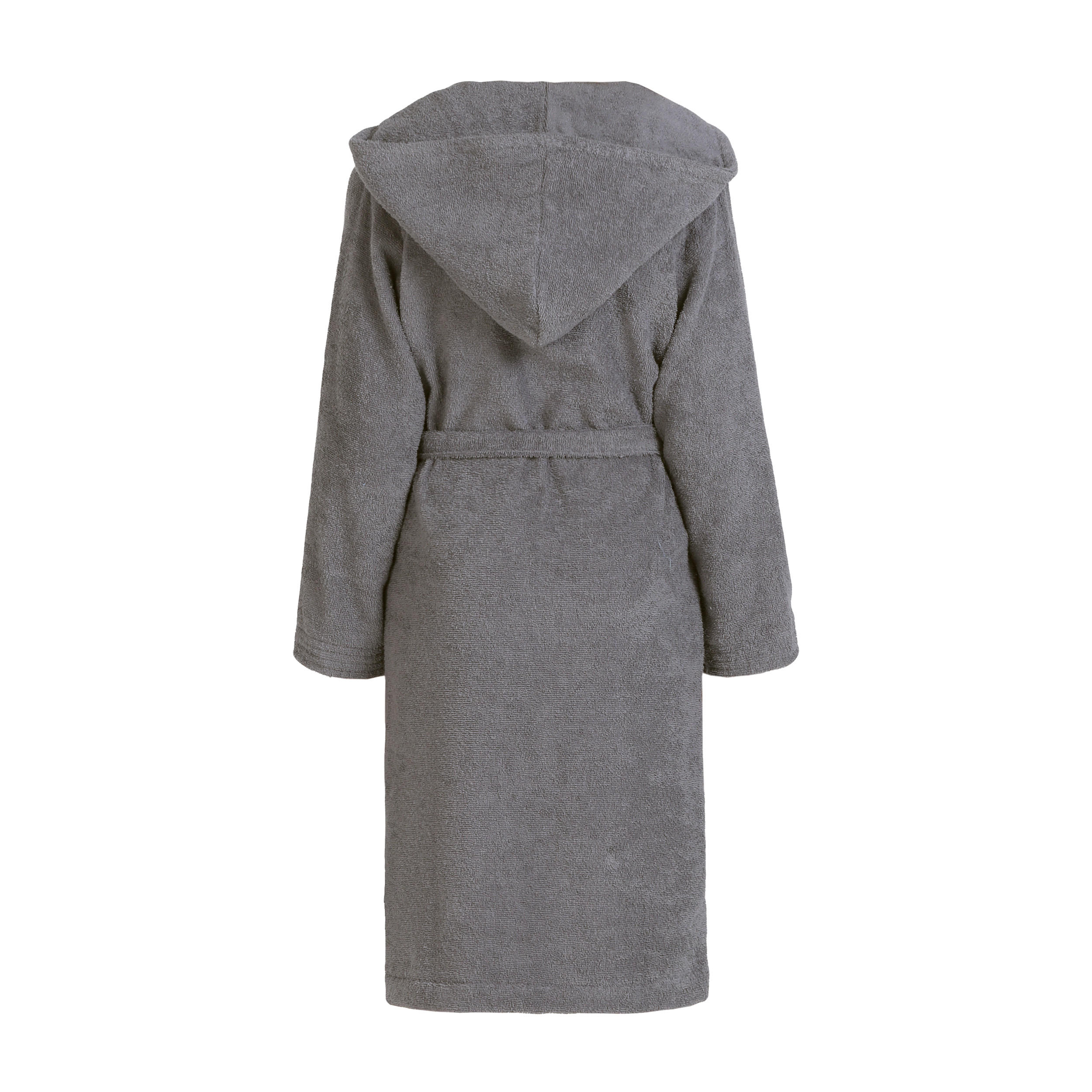 BADEMANTEL MIT KAPUZE SUPERWUSCHEL - Grau, Textil (128null) - MÖVE