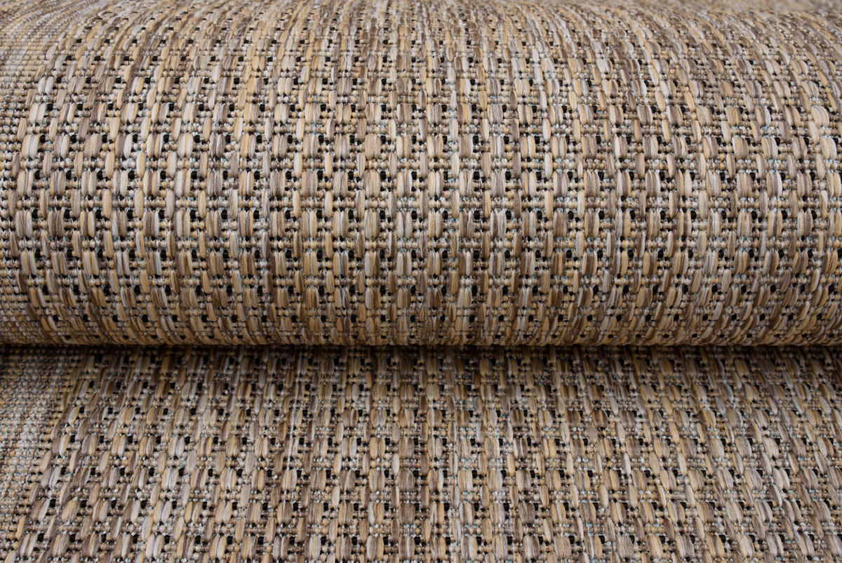 TEPPICH MELISSA Braun 140/200 cm - Braun, Kunststoff (140/200cm) - Tapiso