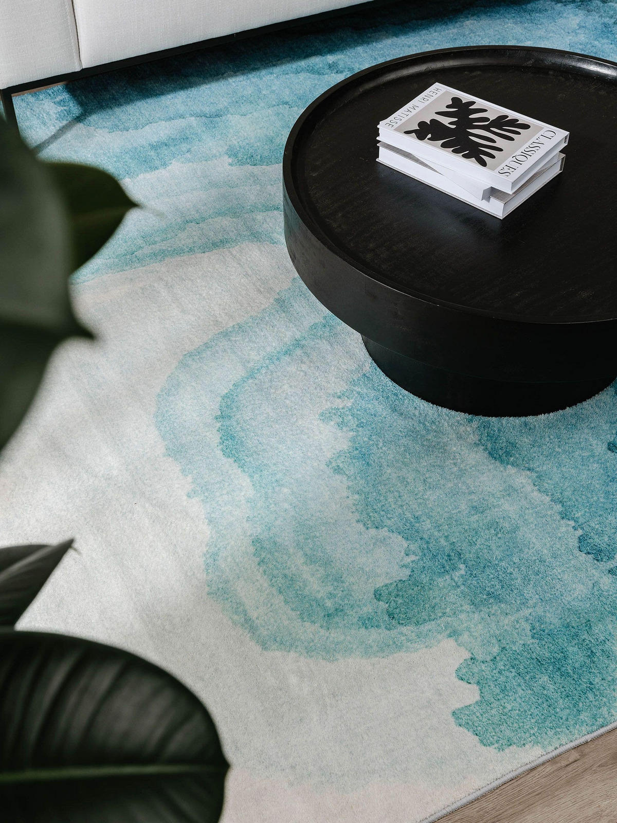 TEPPICH Mara Blau 200x300 cm - Blau, Textil (200/300cm) - benuta Pop