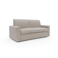 SCHLAFSOFA Kansas - Creme, Textil (172/92/95cm) - Divani.store
