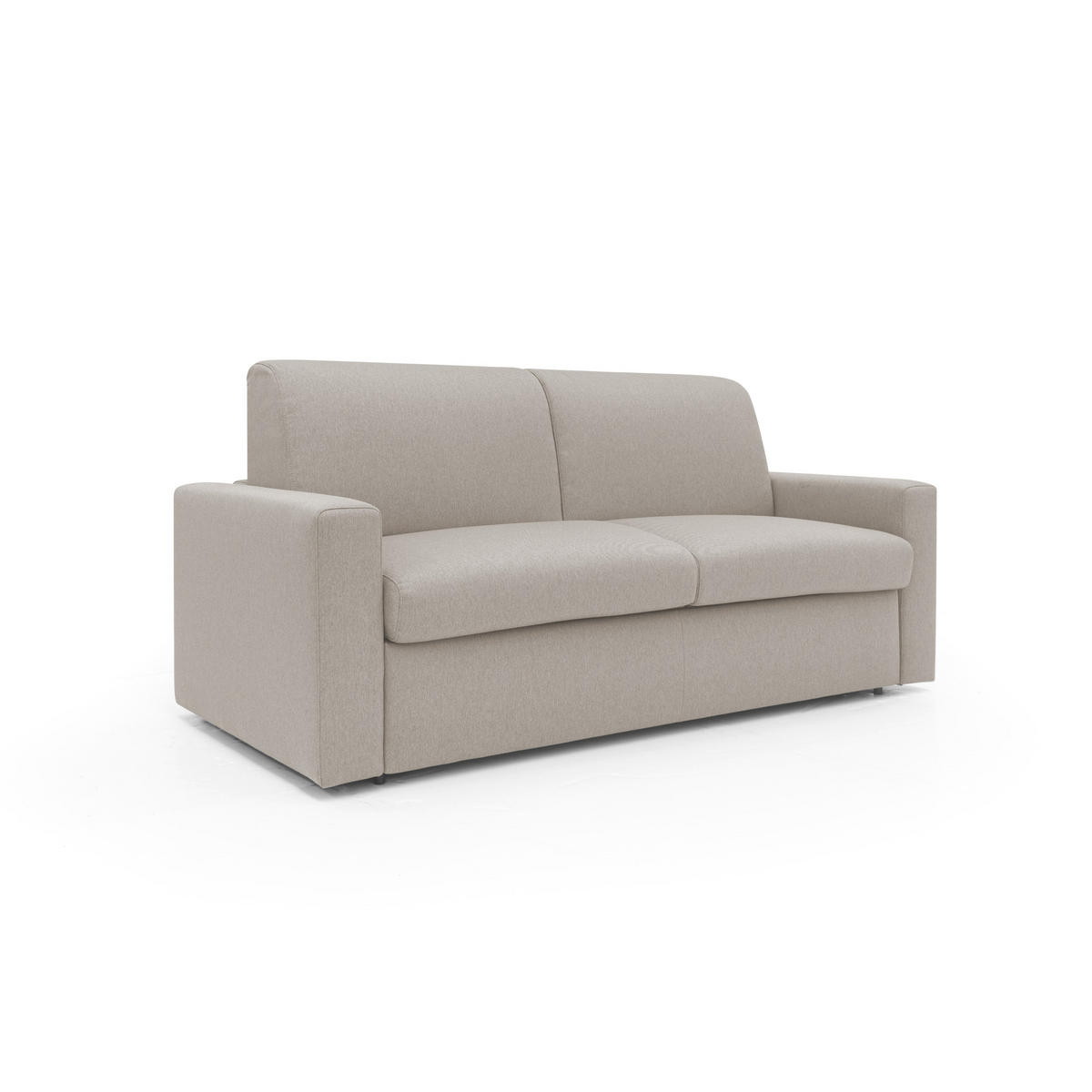SCHLAFSOFA Kansas - Creme, Textil (172/92/95cm) - Divani.store