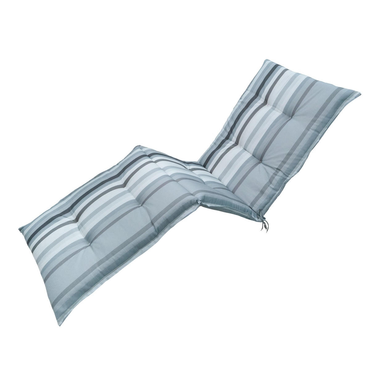LIEGENAUFLAGE Righe 200/65 cm - Grau, Textil (65/8/200cm) - Madison