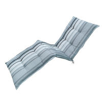 LIEGENAUFLAGE Righe 200/65 cm - Grau, Textil (65/8/200cm) - Madison