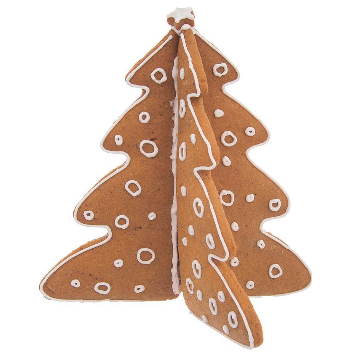 AUSSTECHFORM-SET Tannenbaum 3D 2-teilig Silber - Silberfarben, Metall (7.5/1.5/15.5cm) - Orion 