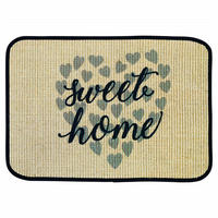 FUSSMATTE ECO-SISAL - Grau, Textil (45/75cm) - WohnDirect