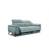 SOFA AVENA 3-Sitzer mit 2 Relaxfunktionen, mintgrün - Mintgrün, Holzwerkstoff/Textil (204/80/108cm) - Courtois Laville