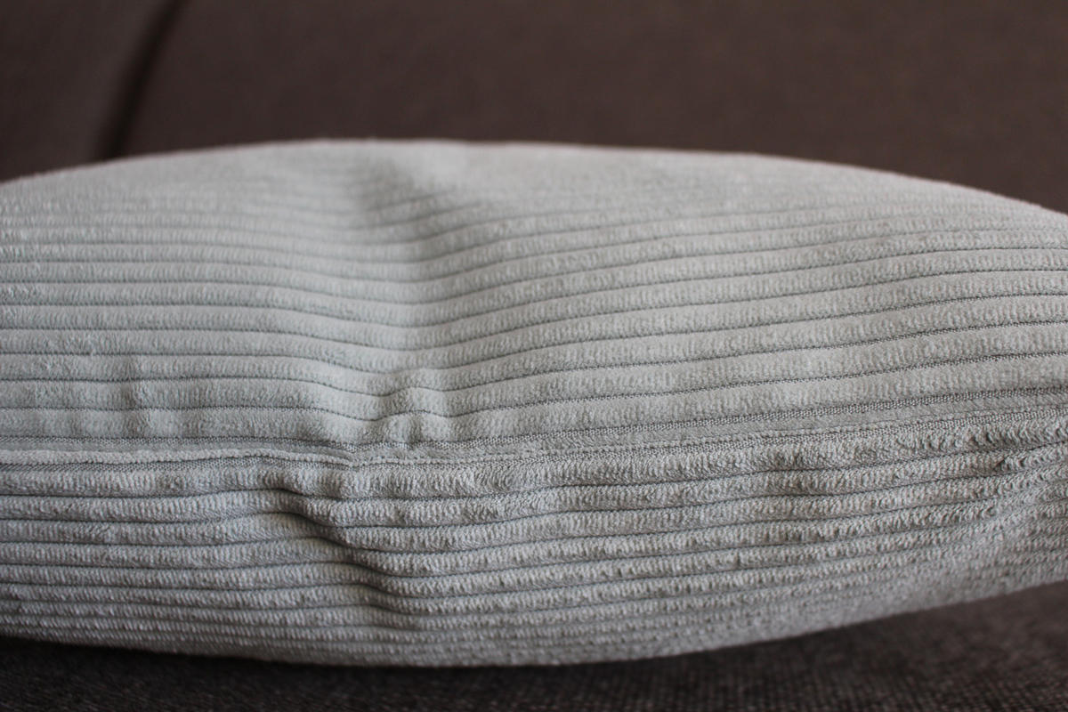 KISSENHÜLLE Inga Cord Look mint - Mintgrün, Textil (40/40cm) - Magma Heimtexx