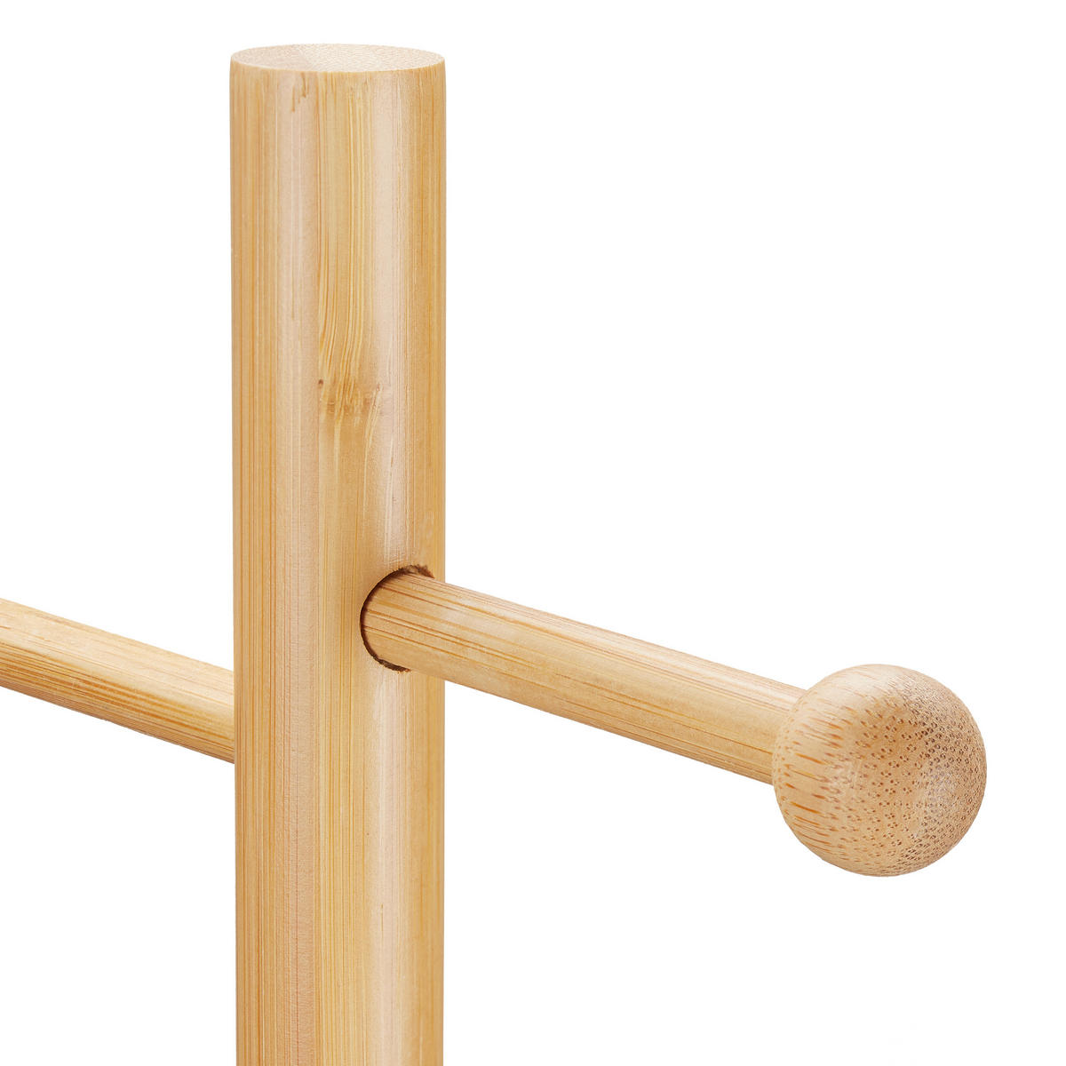 BREZELSTÄNDER - Hellbraun, Holz (19.5/50/19.5cm) - Relaxdays