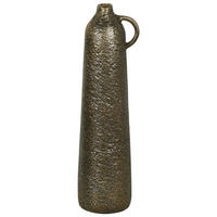 DEKOVASE Aluminium messing Surma - Messingfarben, Metall (40cm) - Beliani