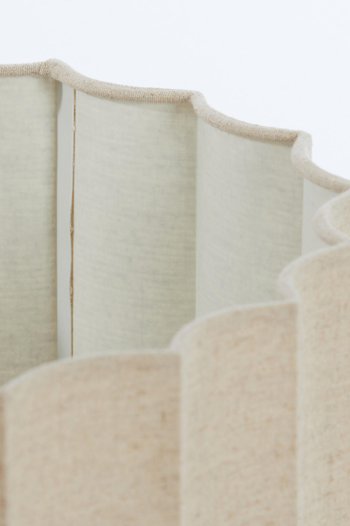 LAMPENSCHIRM Disli Braun Ø40/25 cm - Braun, Textil (40/40/25cm) - Light & Living