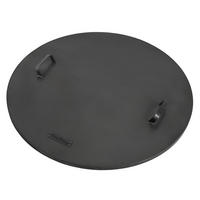 DECKEL FÜR FEUERSCHALE mit Rand 81,5cm - Rostfarben, Metall (81.5/81.5cm) - Cook King