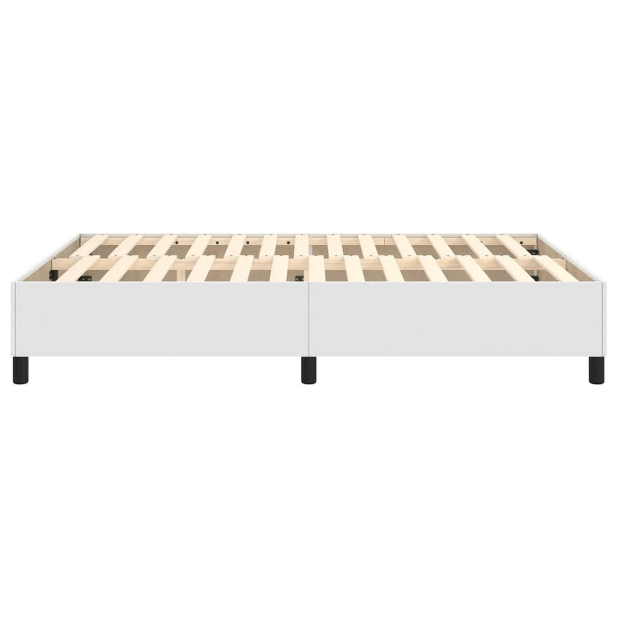 POLSTERBETT Rabjohns 140/203 cm - Weiß, Holzwerkstoff (140/200cm) - Nettlife