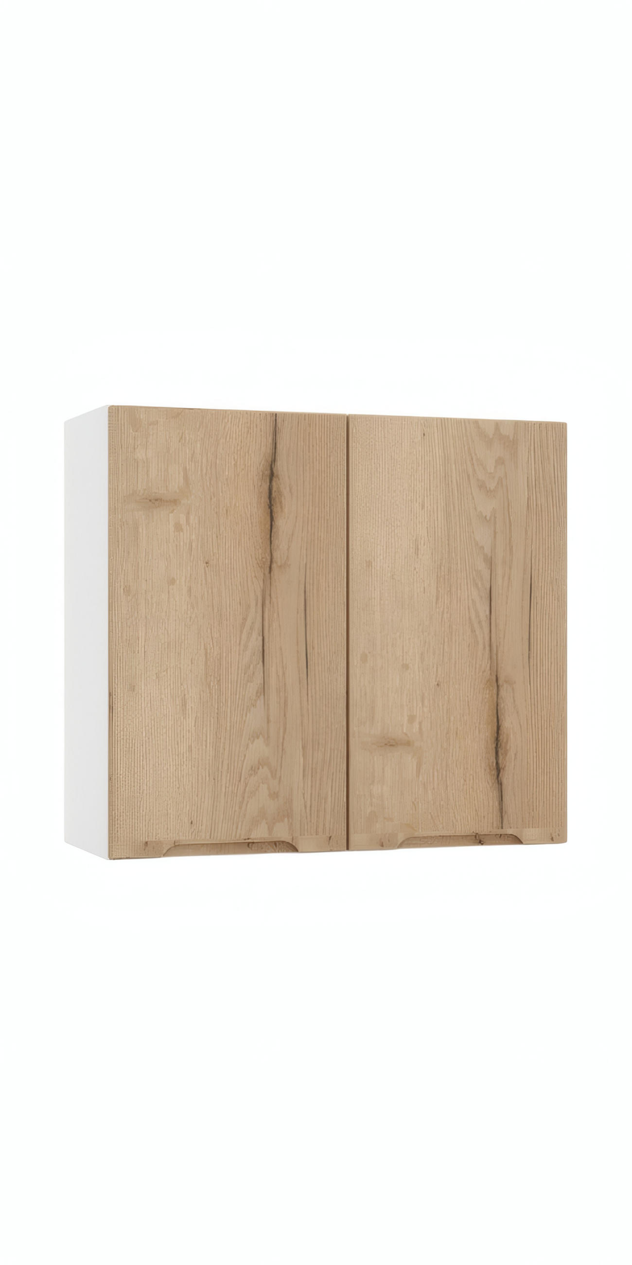 HÄNGESCHRANK W80 - Zivora - Stilvolle Wandlösung - Eiche Artisan, Holz (80/72/30cm) - ROYAL24_MARKT
