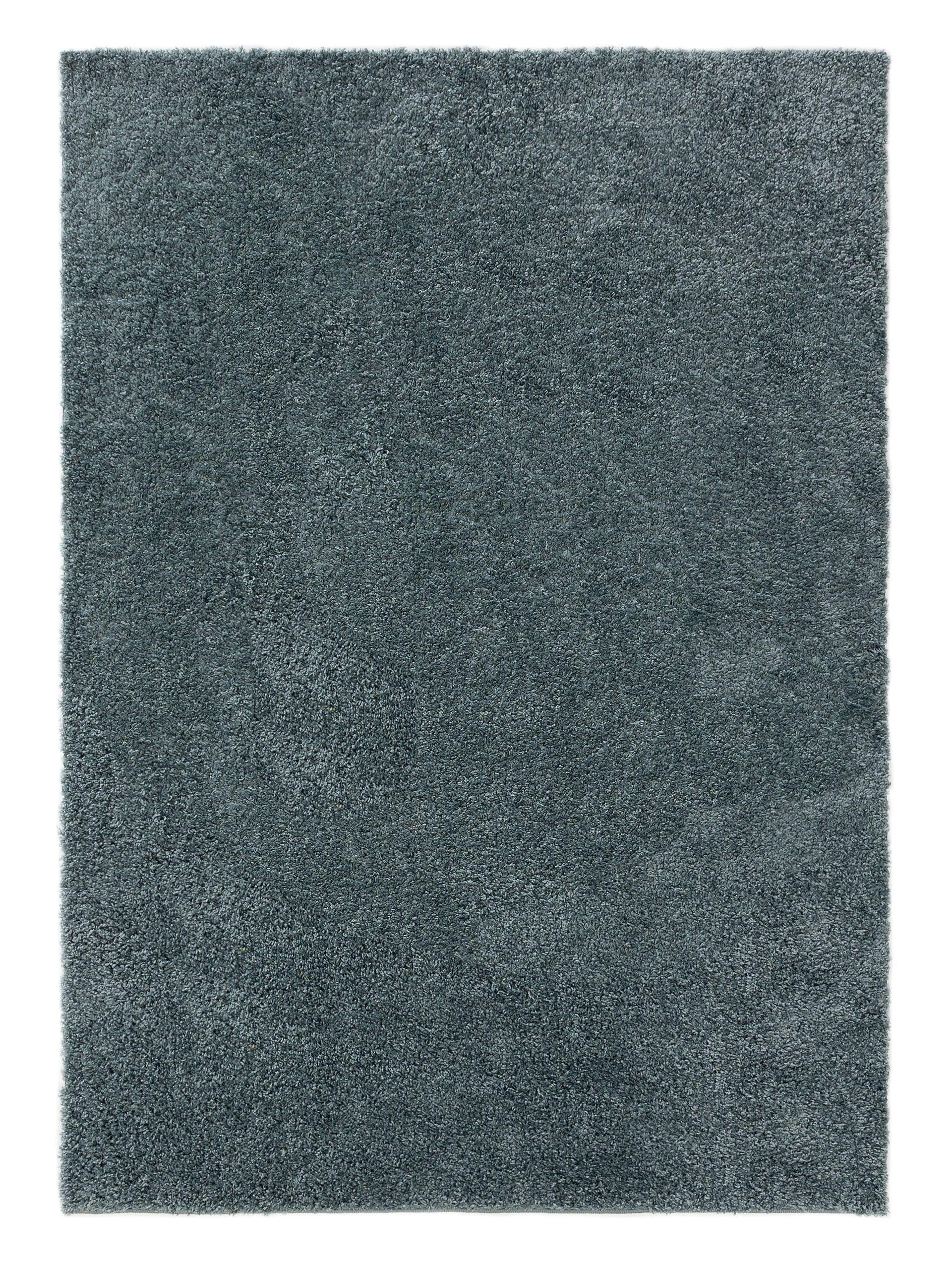 HOCHFLORTEPPICH Soho Blau 60x120 cm - Blau, Kunststoff (60/120cm) - benuta