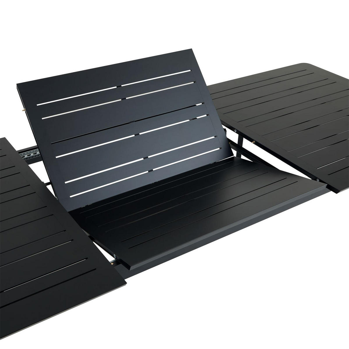 GARTENTISCH VERANO - Schwarz, Metall (103/180/75cm) - IDIMEX